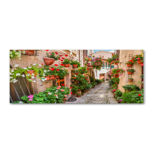 Cuadro acrílico horizontal calles italianas