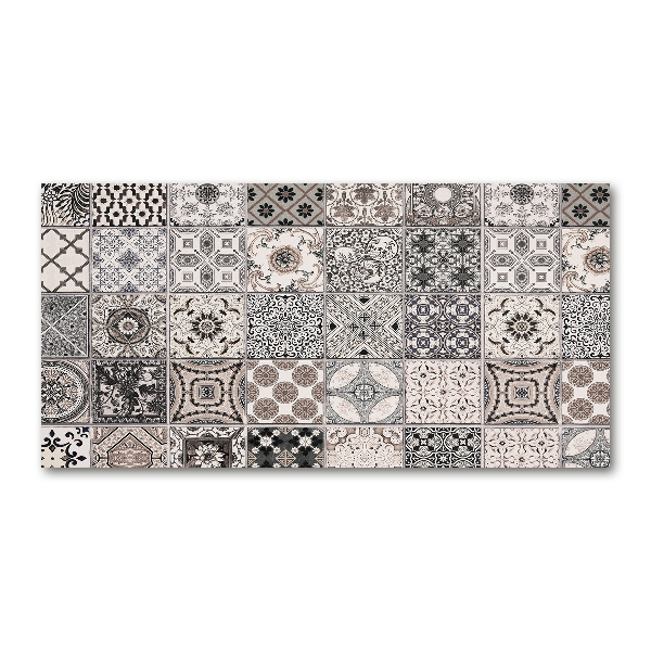 Pintura en acrílico horizontal Azulejos de cerámica