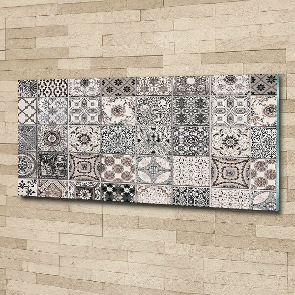 Pintura en acrílico horizontal Azulejos de cerámica