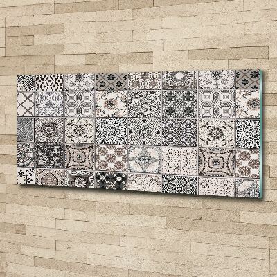 Pintura en acrílico horizontal Azulejos de cerámica