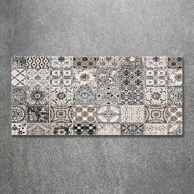 Pintura en acrílico horizontal Azulejos de cerámica