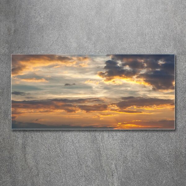 Cuadro metacrilato horizontal Atardecer