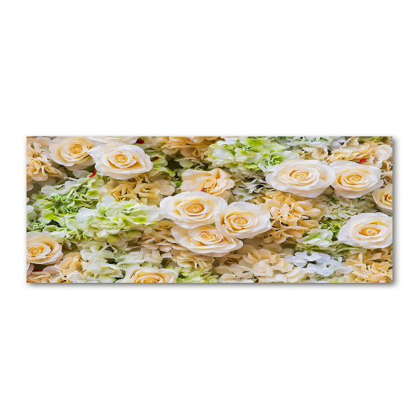 Foto en metacrilato horizontal Rosas