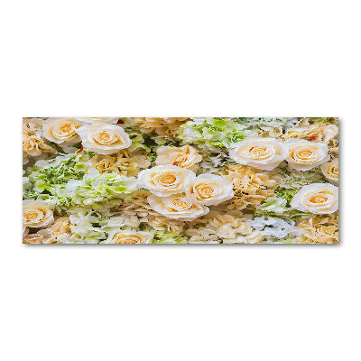 Foto en metacrilato horizontal Rosas