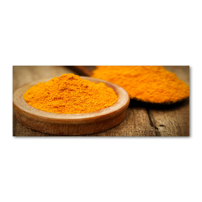 Foto en metacrilato horizontal Especia de cúrcuma
