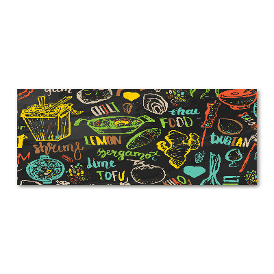 Foto obraz szkło akryl Tajskie jedzenie