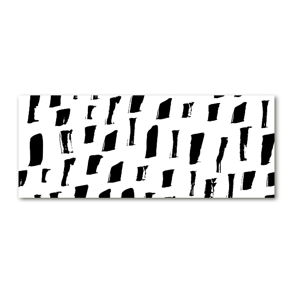 Foto en metacrilato horizontal Manchas blancas y negras