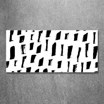 Foto en metacrilato horizontal Manchas blancas y negras