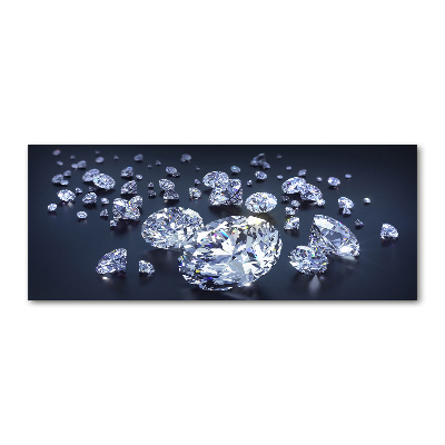 Pintura en acrílico horizontal Diamantes