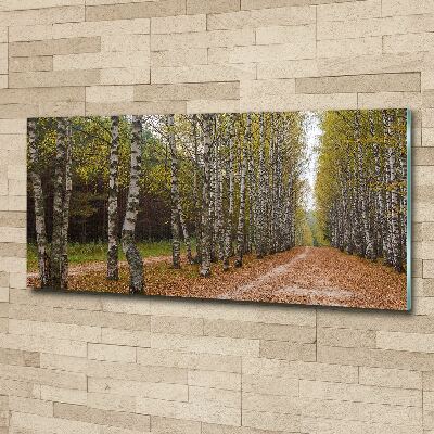 Pintura en acrílico horizontal Avenida Birch