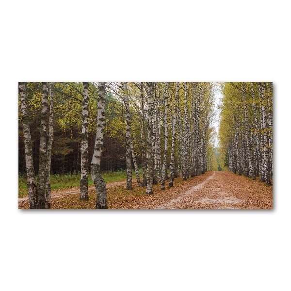 Pintura en acrílico horizontal Avenida Birch