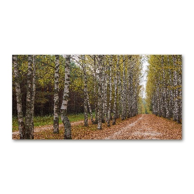 Pintura en acrílico horizontal Avenida Birch