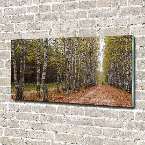 Pintura en acrílico horizontal Avenida Birch