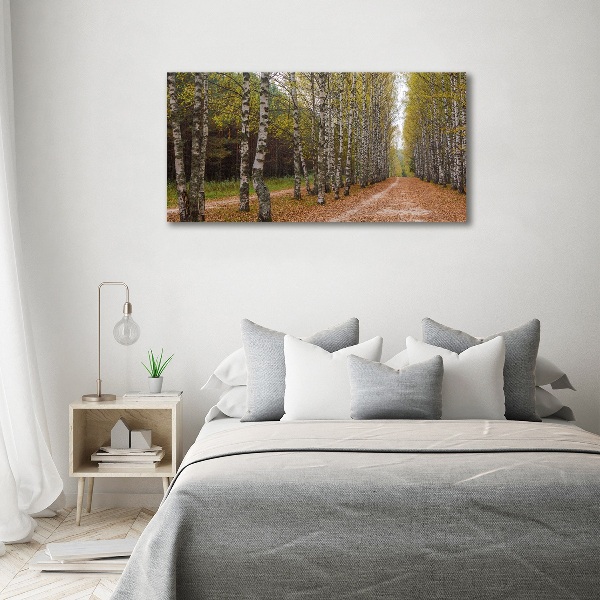 Pintura en acrílico horizontal Avenida Birch