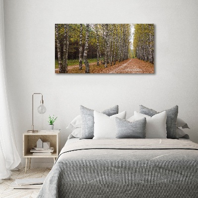 Pintura en acrílico horizontal Avenida Birch