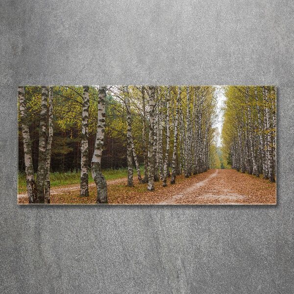 Pintura en acrílico horizontal Avenida Birch