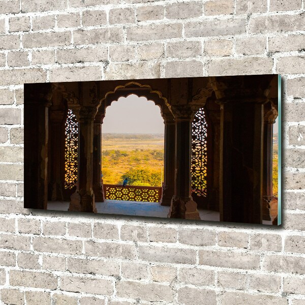 Foto en metacrilato horizontal Fuerte de Agra India