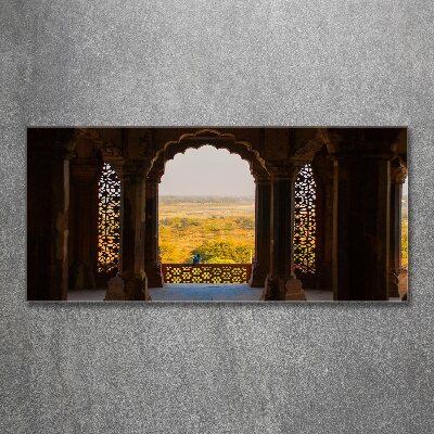 Foto en metacrilato horizontal Fuerte de Agra India