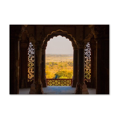 Foto en metacrilato horizontal Fuerte de Agra India