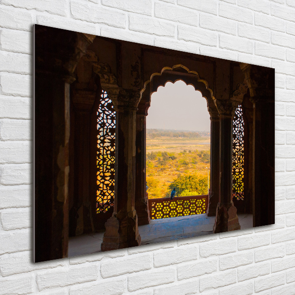 Foto en metacrilato horizontal Fuerte de Agra India