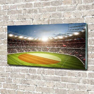 Foto obraz szkło akryl Stadion Polska