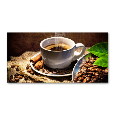 Foto en metacrilato horizontal Una taza de café