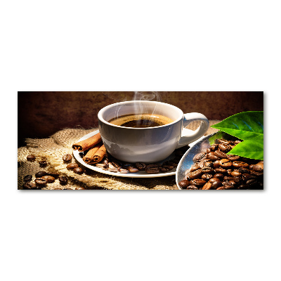 Foto en metacrilato horizontal Una taza de café