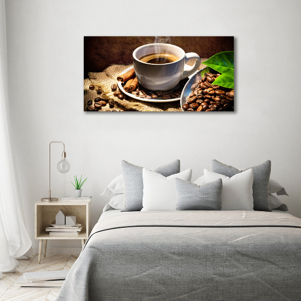 Foto en metacrilato horizontal Una taza de café