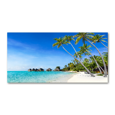 Cuadro metacrilato horizontal Maldivas