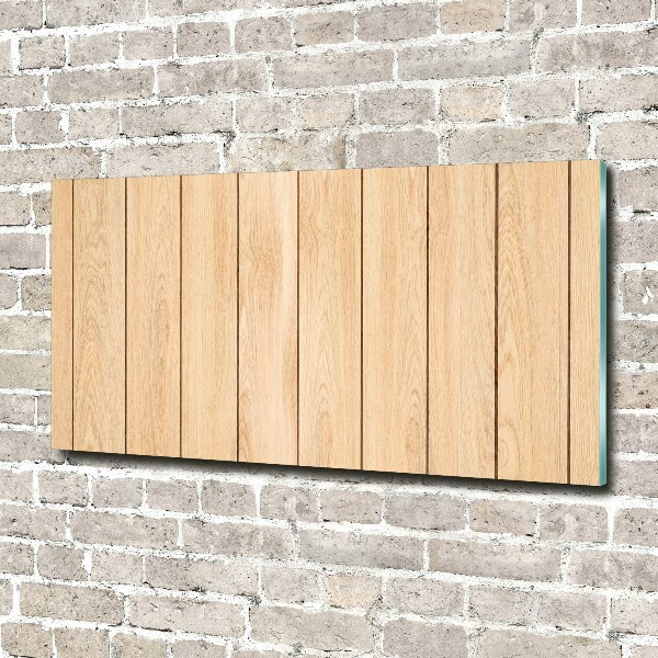 Foto en metacrilato horizontal Fondo de madera