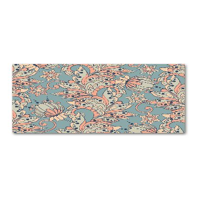 Foto en metacrilato horizontal flores étnicas