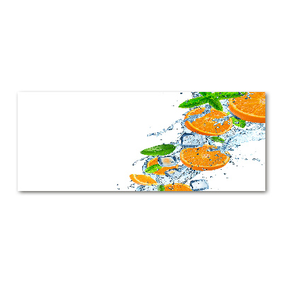 Cuadro acrílico horizontal Naranjas