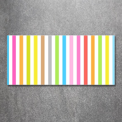 Cuadro acrílico horizontal Rayas de colores