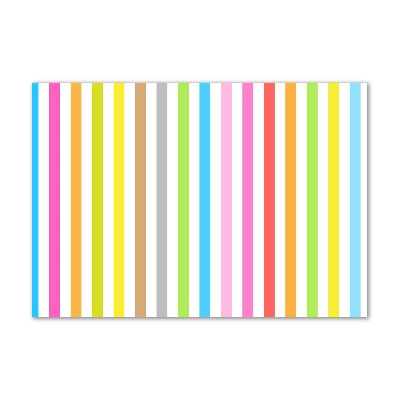 Cuadro acrílico horizontal Rayas de colores