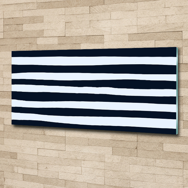 Cuadro acrílico horizontal Fondo rayado