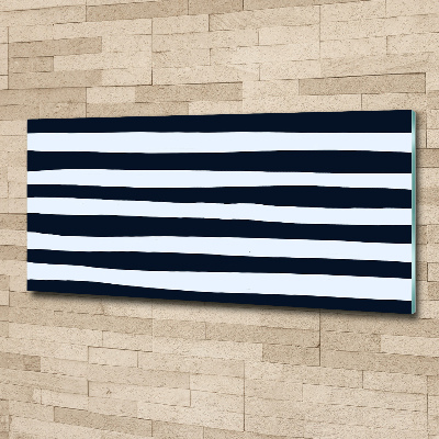 Cuadro acrílico horizontal Fondo rayado