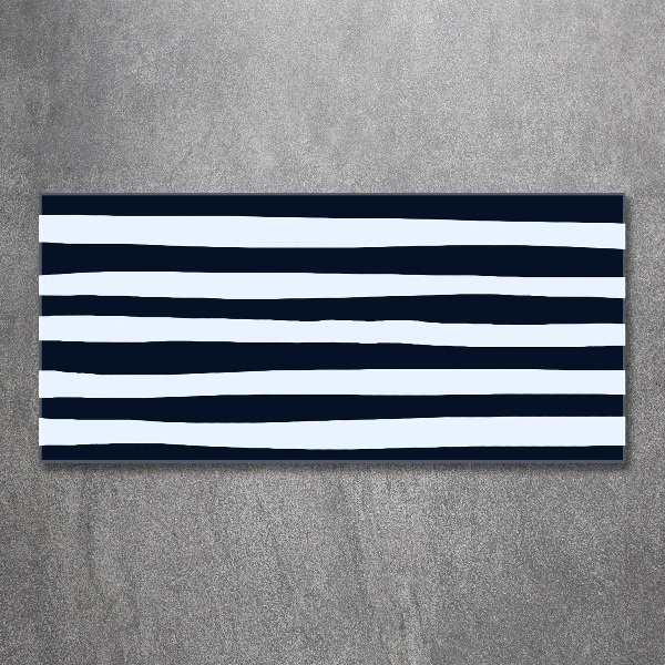 Cuadro acrílico horizontal Fondo rayado