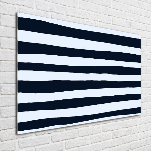 Cuadro acrílico horizontal Fondo rayado