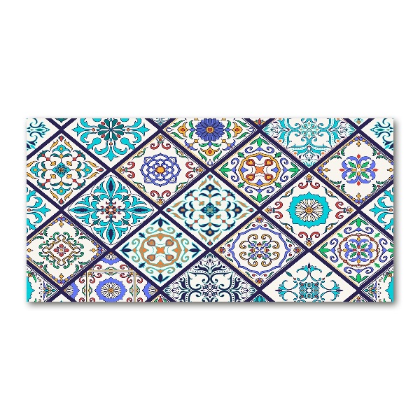 Pintura en acrílico horizontal Azulejos de cerámica