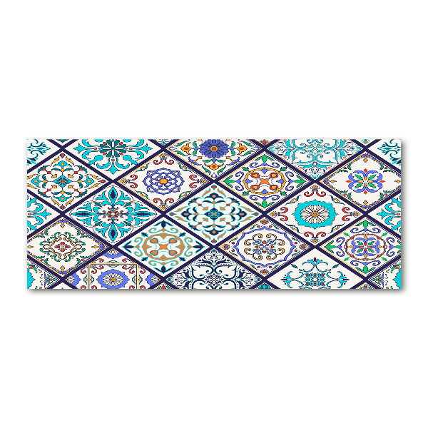 Pintura en acrílico horizontal Azulejos de cerámica