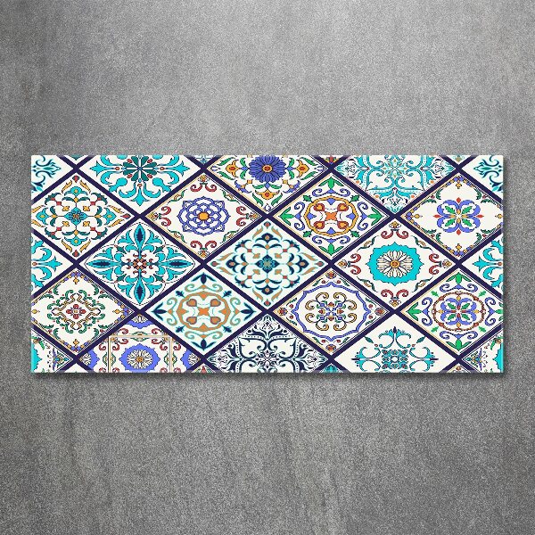 Pintura en acrílico horizontal Azulejos de cerámica