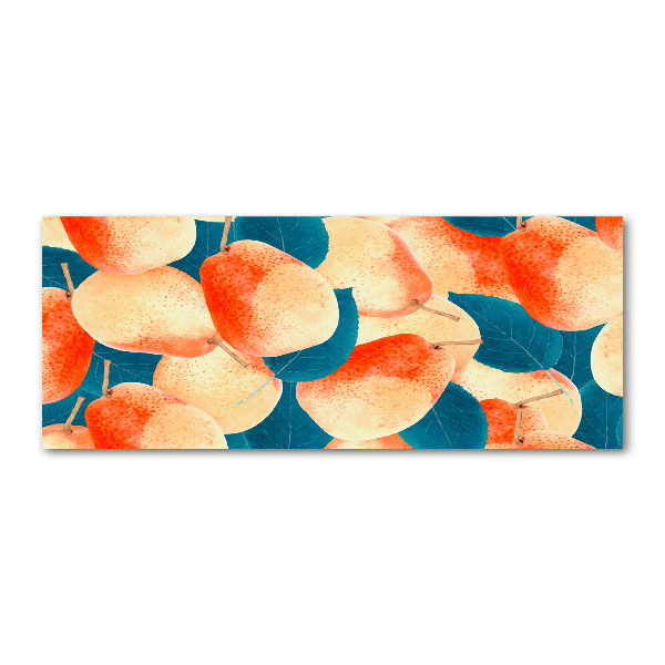 Pintura en acrílico horizontal Peras