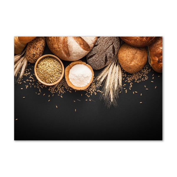 Cuadro metacrilato horizontal Pan y trigo