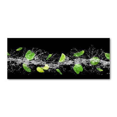 Foto en metacrilato horizontal Lima con menta