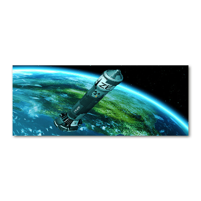 Foto en metacrilato horizontal misil nuclear