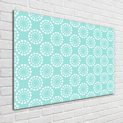 Foto en metacrilato horizontal Fondo geométrico