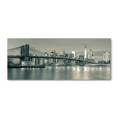Foto en metacrilato horizontal Manhattan Nueva York