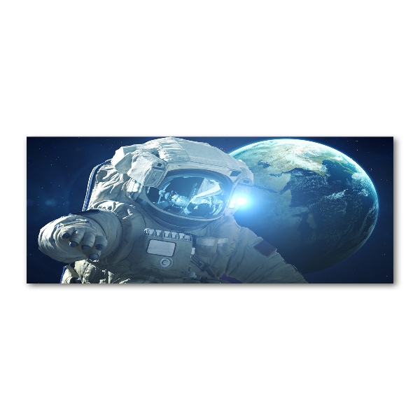 Cuadro acrílico horizontal Cosmonauta
