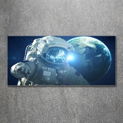 Cuadro acrílico horizontal Cosmonauta