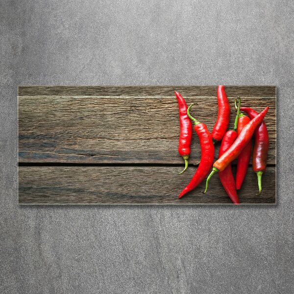 Foto en metacrilato horizontal chiles